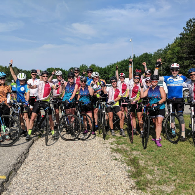 Team Trinity Rides 300 Miles of Michigan Roads for One of their Own