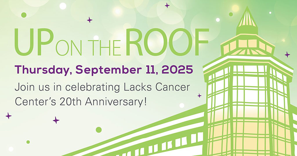 UP on the ROOF banner